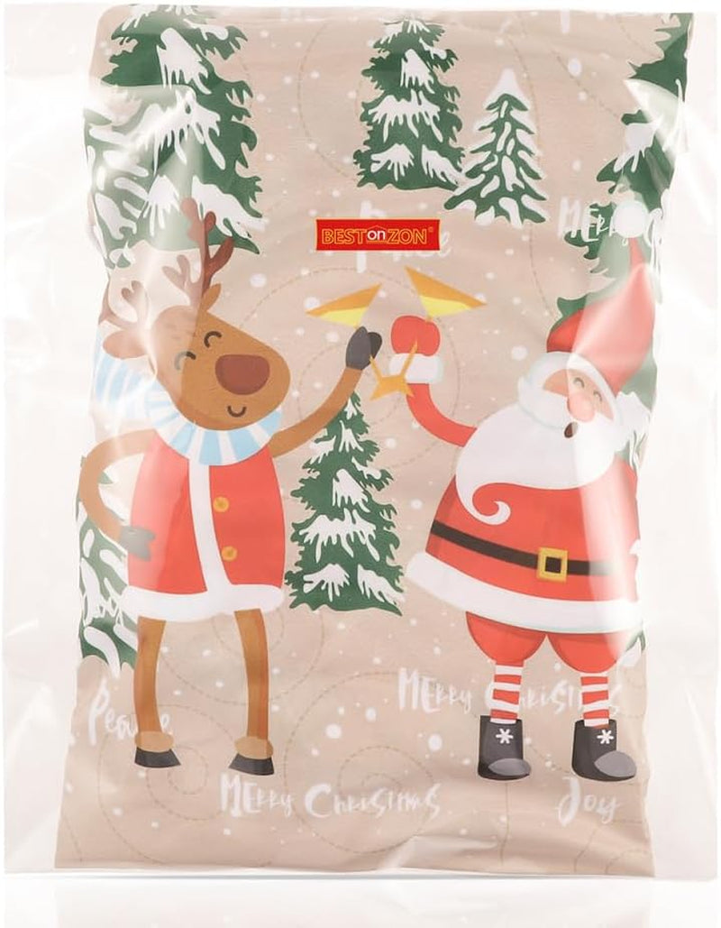 Cute Christmas Oven Mitt - 1 Set Heat Resistant Oven Gloves and Pot Holders for Christmas Kitchen Decoration