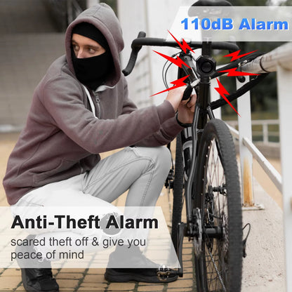 Ultimate Bike Guard™ – Wireless Vibration Alarm with Remote & USB Charging